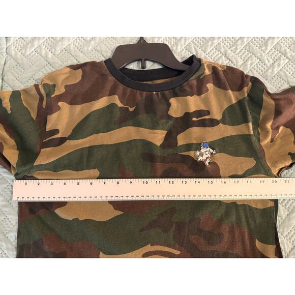 Eighty Eight mens long sleeve camo t-shirt with astronaut logo size Medium - Picture 5 of 8